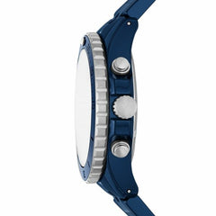 Fossil Sport Blue Ceramic Watch