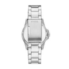 Fossil Blue Dive Silver And Black Watch