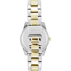 Fossil Scarlette Silver And Gold Watch