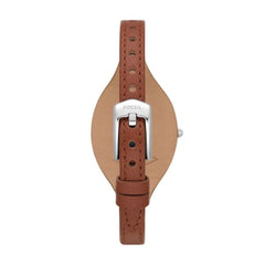 Fossil Carlie Brown Leather Watch