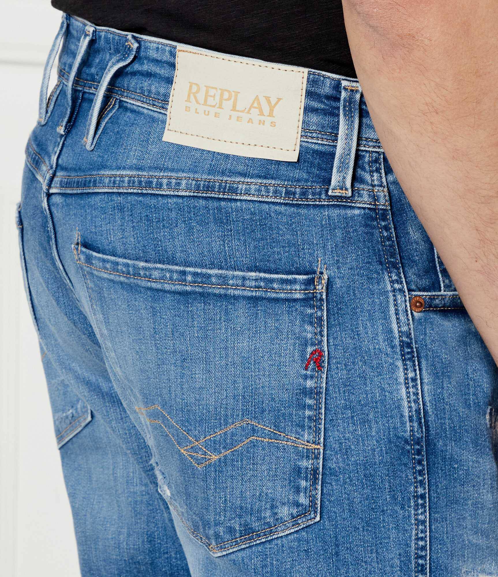 Replay Mens Jeans In Blue
