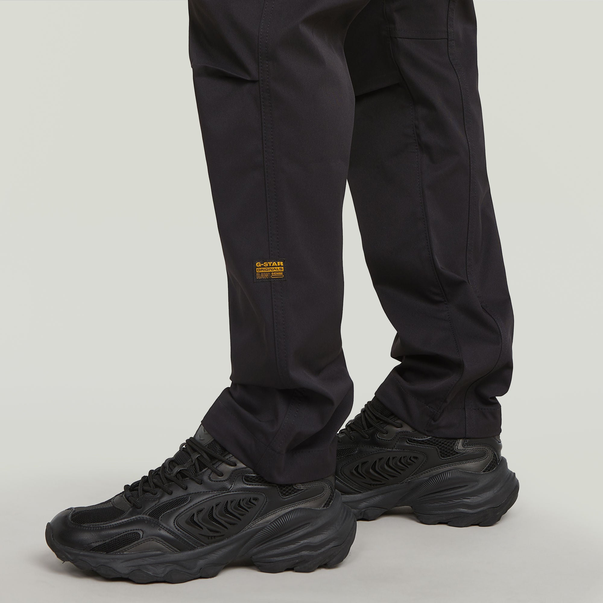G-Star Raw Mens Core Regular Cargo Pants In Dark Black