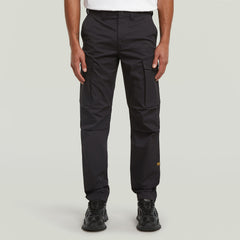 G-Star Raw Mens Core Regular Cargo Pants In Dark Black