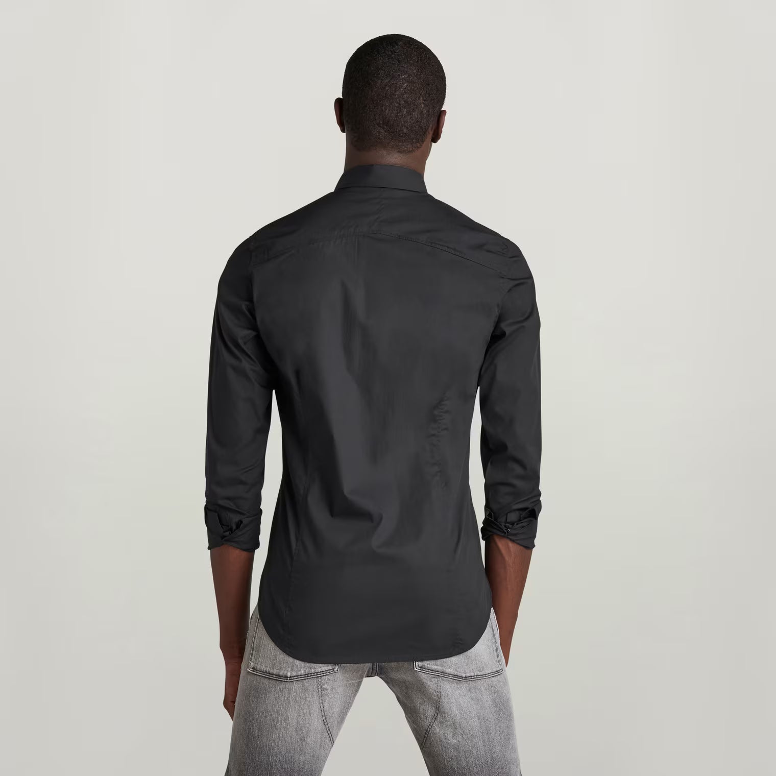 G-Star Raw Mens Dressed Super Slim Shirt In Black