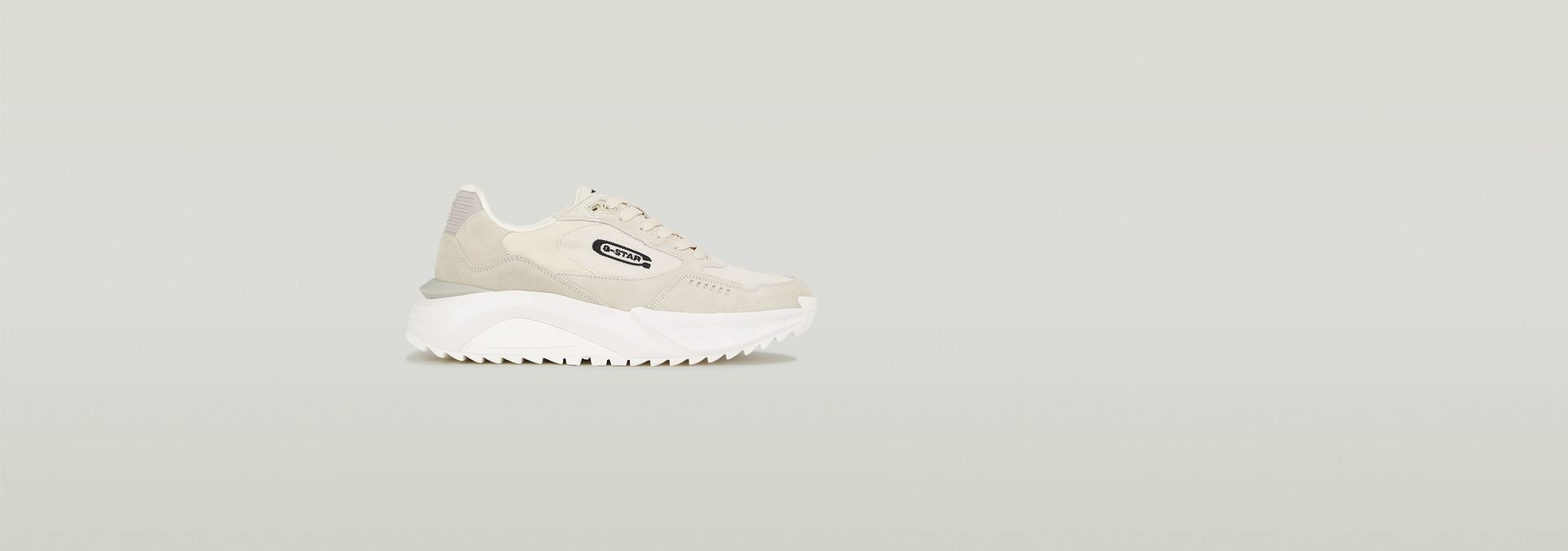 G-Star Mens Off White Duko Bsc Shoes