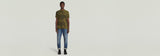 G-Star Raw Mens Dunda Slim Polo Golfers In Dark Olive