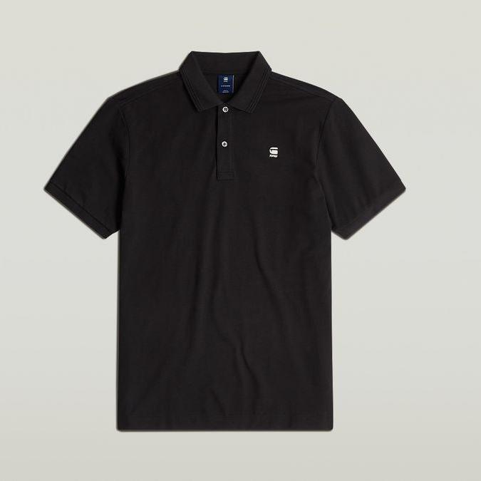 G-Star Raw Dunda Slim Polo Ss Black