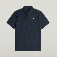 G-Star Raw Dunda Slim Polo Ss Sartho Blue