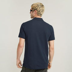 G-Star Raw Dunda Slim Polo Ss Sartho Blue