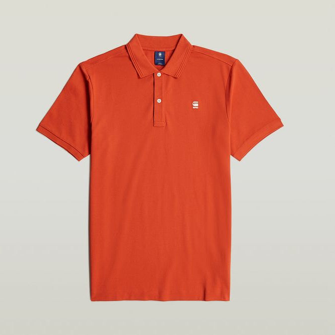 G-Star Raw Dunda Slim Polo Ss Lt Antic Red