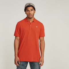 G-Star Raw Dunda Slim Polo Ss Lt Antic Red
