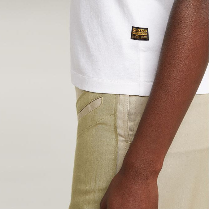 G-Star Womens Embro Logo R White T-Shirt