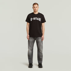 G-Star Raw Mens Felt Logo T-Shirt In Black