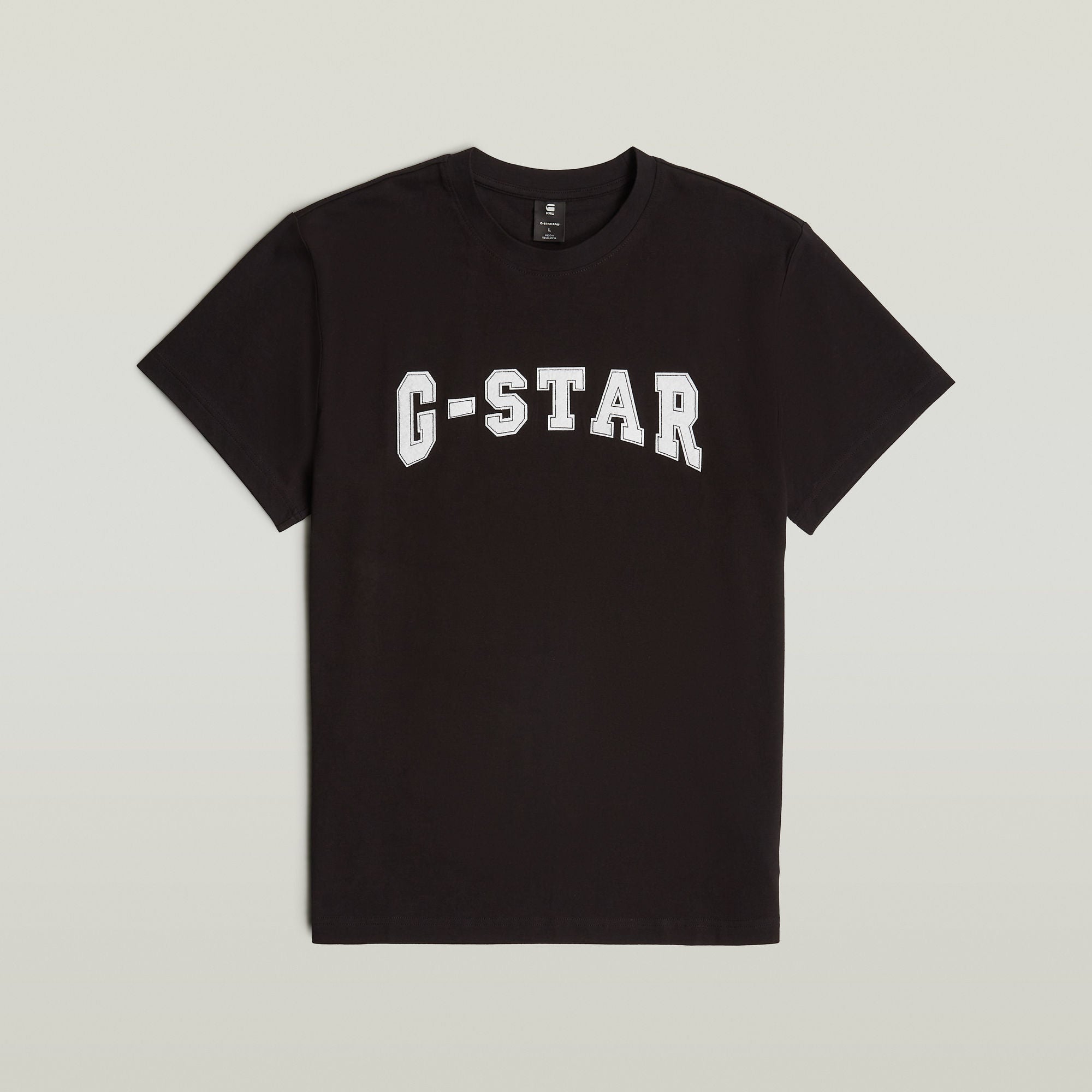 G-Star Raw Mens Felt Logo T-Shirt In Black