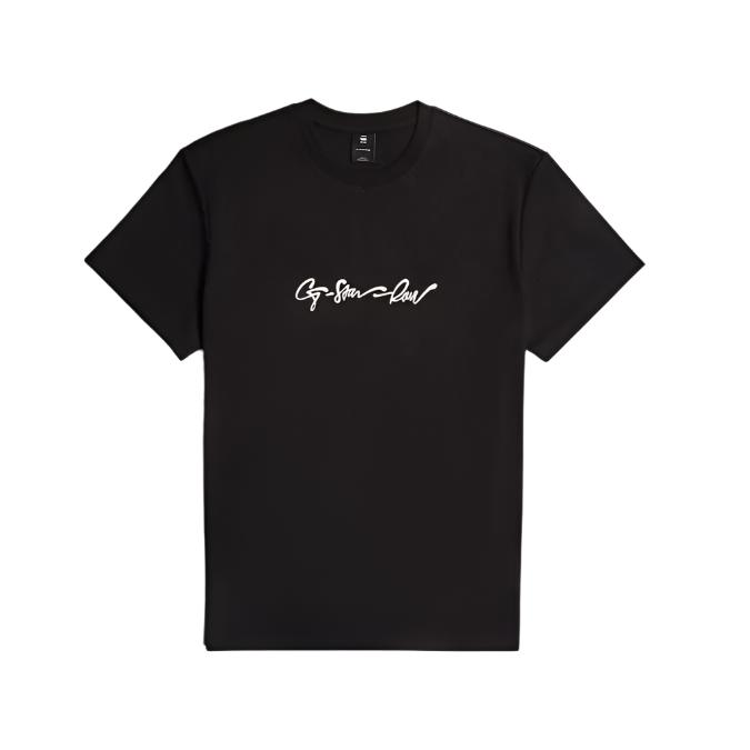 G-Star Raw D25150 C812 G-Script R Tee Black