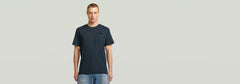 G-Star Raw Mens Script T-Shirts In Blue
