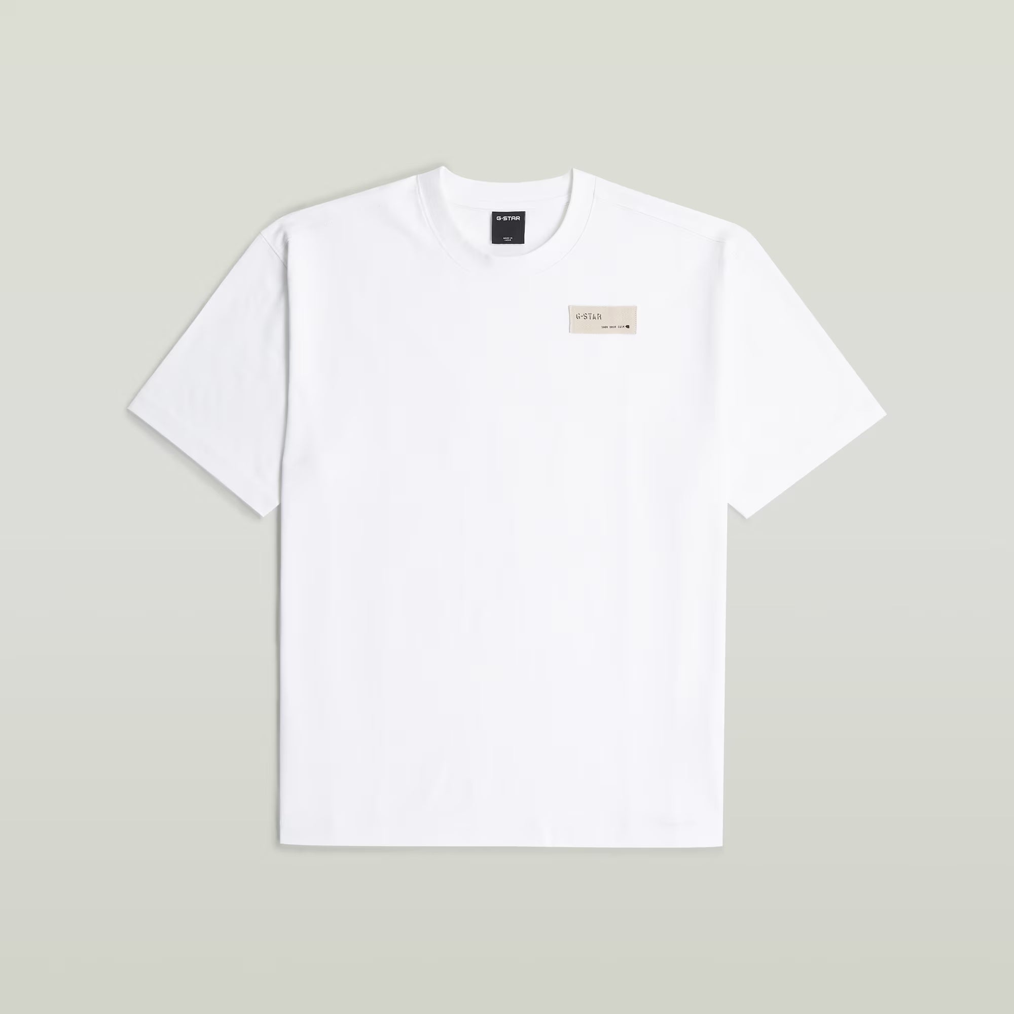 G-Star HB Badge Relaxed T-Shirt In White