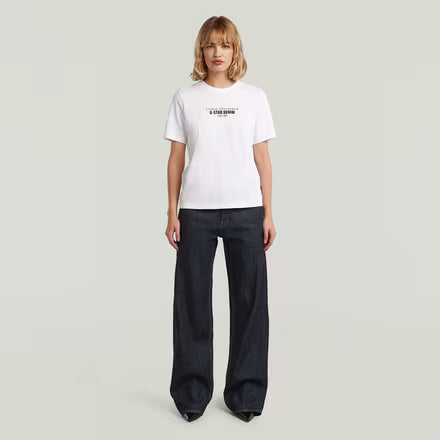 G-Star Raw Womens Hd Gr T-Shirt White