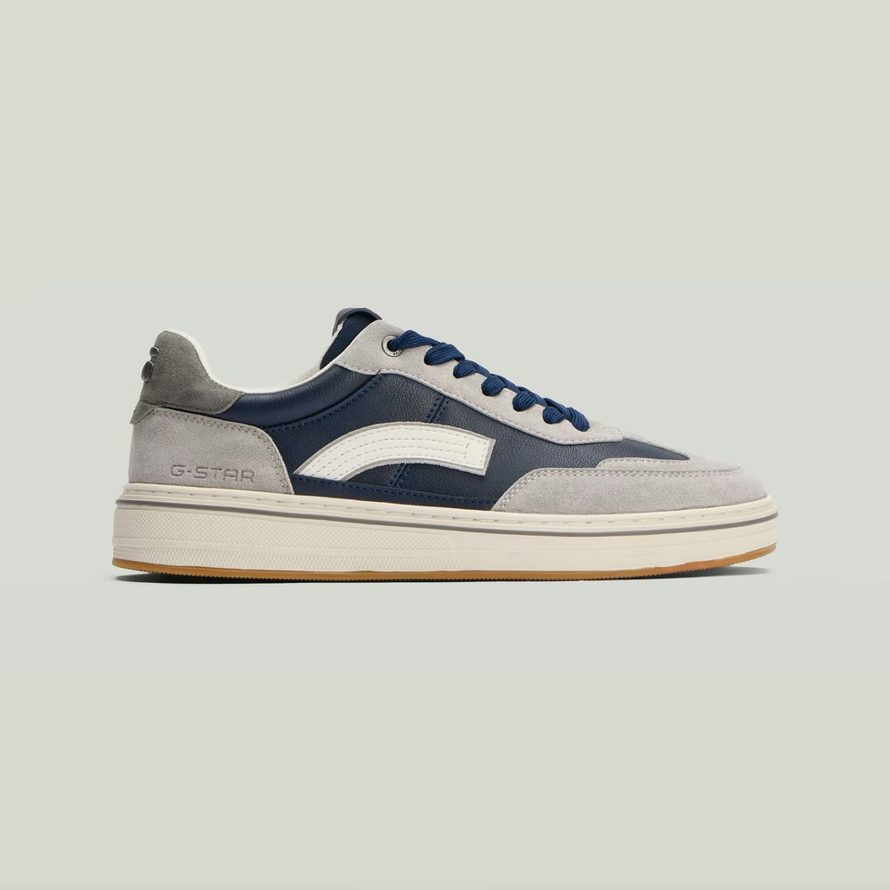 G-Star Raw Mens Karson Blk Shoes In Navy Grey