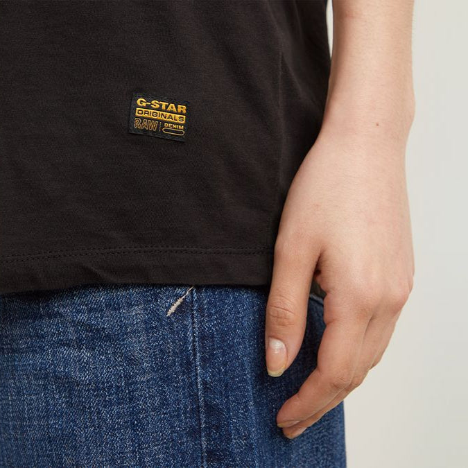 G-Star Raw Womens Dark Brown Lash Fem Loose S/S R T-Shirts