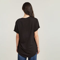 G-Star Raw Womens Dark Brown Lash Fem Loose S/S R T-Shirts