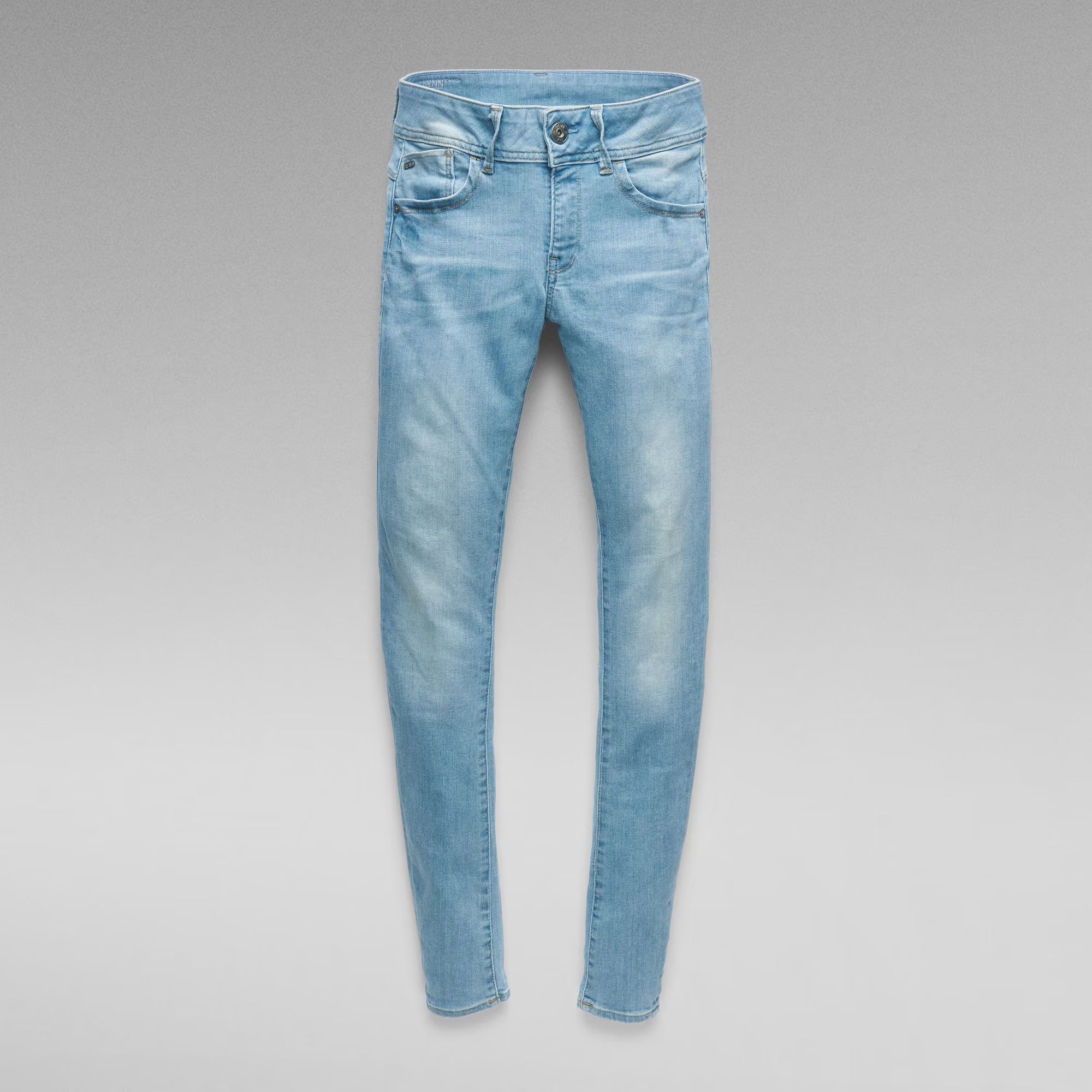 G-Star Raw Womens Lynn Super Skinny Jeans In Faded Blue