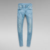 G-Star Raw Womens Lynn Super Skinny Jeans In Faded Blue