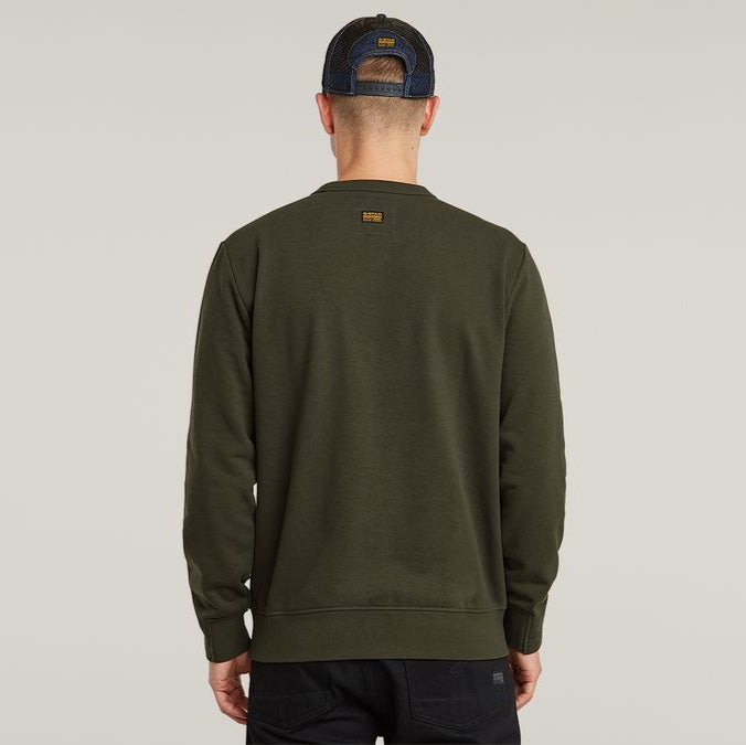 G-Star Mens Asfalt Nifous Sweatshirt