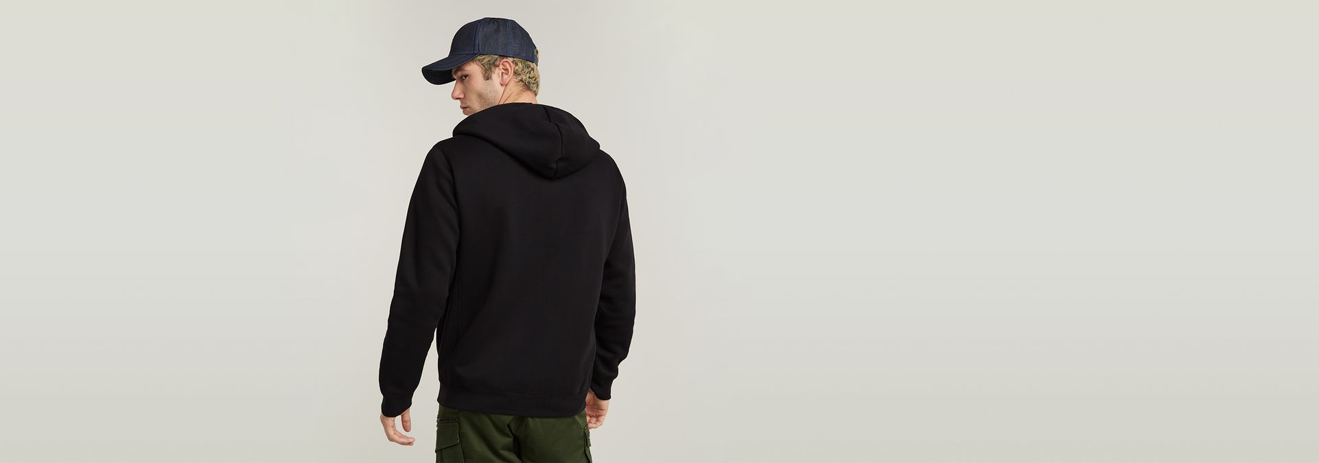 G-Star Premium Hdd Zip Sw Ls Black