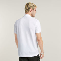 G-Star Raw Dunda Slim Polo Ss T-Shirt White