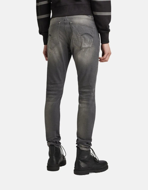 G-Star Raw Mens Revend Super Slim Jeans In Aged Destroy
