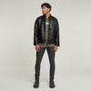 G-Star Raw Mens Revend Skinny Black