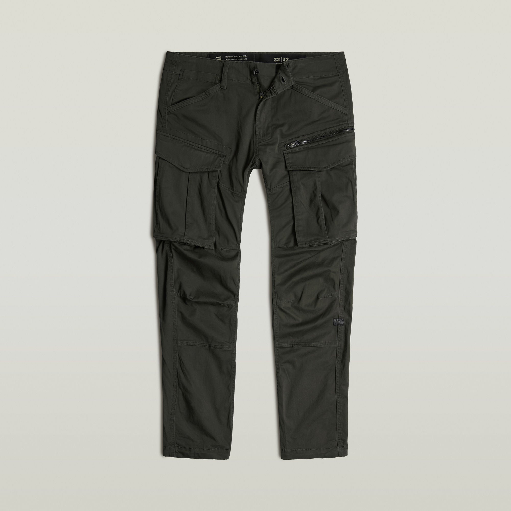 G Star Raw Rovic Zip 3D Regular Tapered Raven