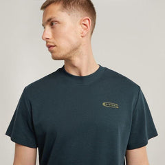 G-Star Raw D25141 Mens Scaffolding Back T-Shirt Navy