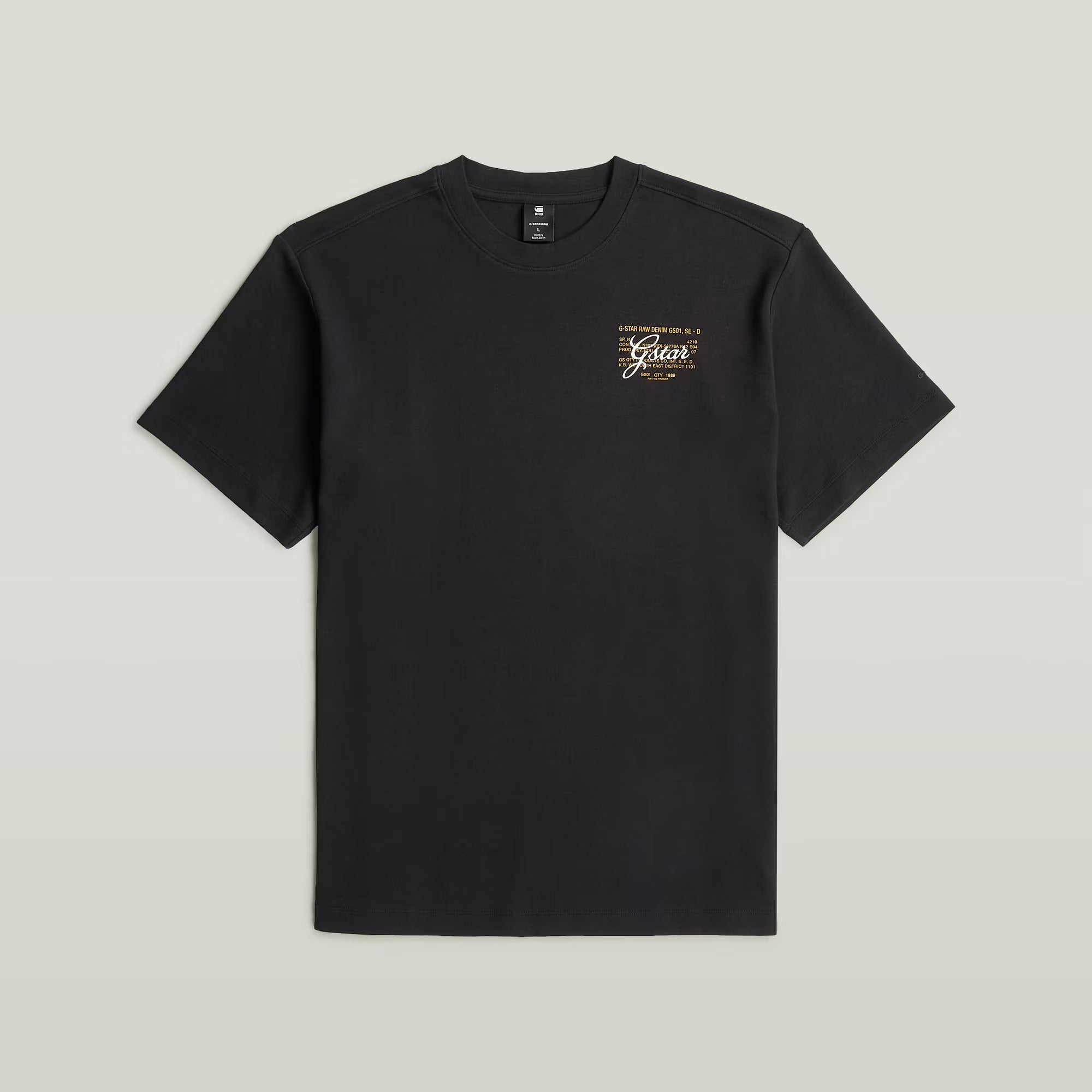 G-Star Script T-Shirt In Black