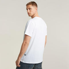 G-Star Raw D25140 Mens Shattered Gr T-Shirt White