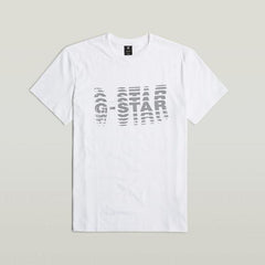 G-Star Raw D25140 Mens Shattered Gr T-Shirt White