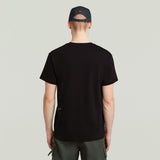 G-Star Raw Men Sprayed T-Shirt In Black