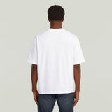 G-Star Raw Mens Studio AMS Boxy T-Shirt In White