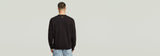 G-Star Raw Mens Text Graphic Sweater In Black