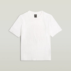 G-Star Raw Womens Text Graphic T-Shirt In Milk