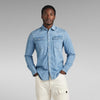 G-Star Raw Slim Shirt In Medium Age