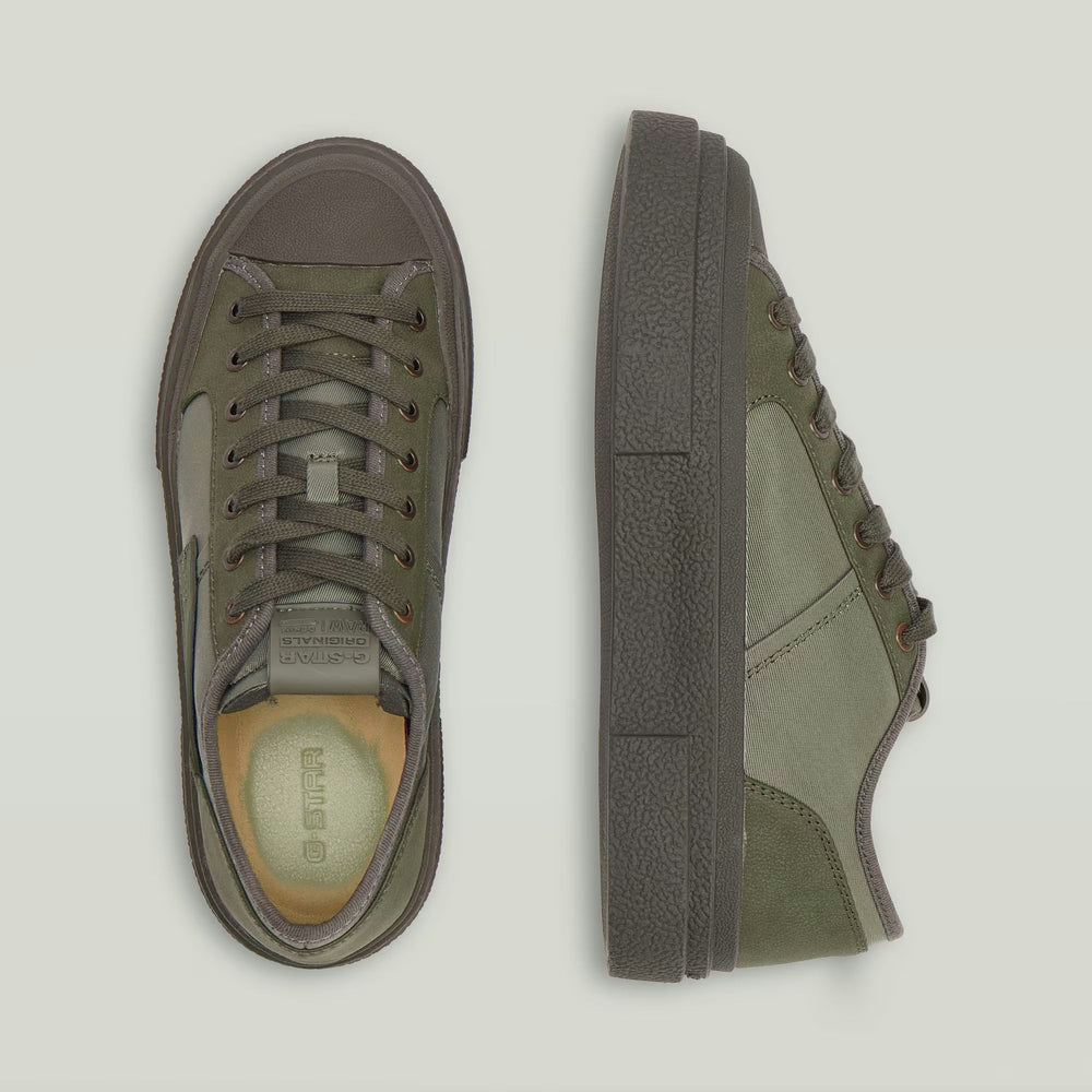 G-Star Mens Vodan Low TNL Shoes In Combat