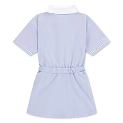 Nike Girls Tennis Lifestyle Short Sleeves Dress In Ghost