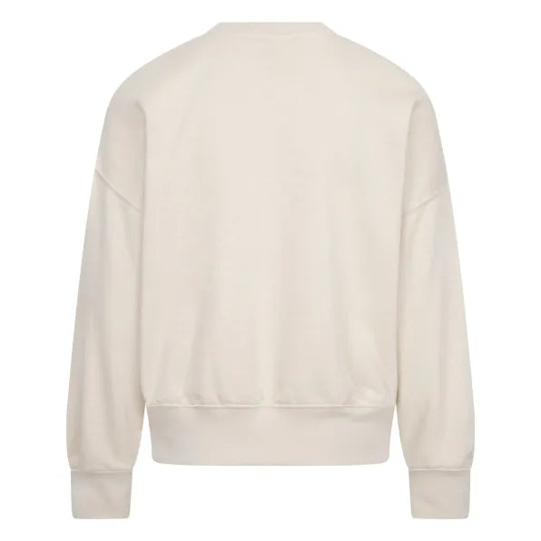 Jordan Girls French Terry Crew Sweatshirt In Legend Light Brown