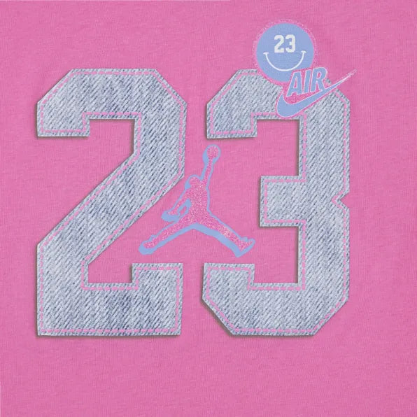 Jordan Blue Jeans & Bling Ss Tee Pink
