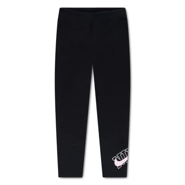 Nike Girls Knit Legging In Black