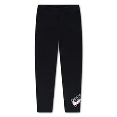 Nike Girls Knit Legging In Black