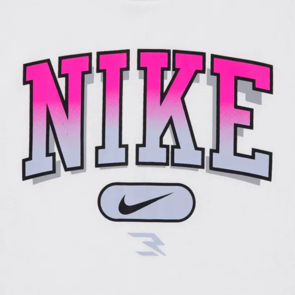 Nike Girls Pillbox T-Shirt In White