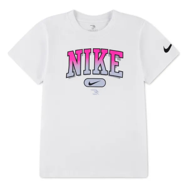Nike Girls Pillbox T-Shirt In White